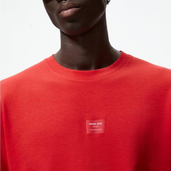 Zara Men’s Slogan T-Shirt - Picture 5 of 9